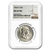 Image 1 : 1960-D Franklin Half Dollar MS-65 NGC (FBL)