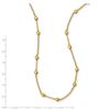 Image 2 : 14k Yellow Gold Fancy Chain Necklace - 24 in.