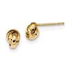 Image 2 : 14k Gold Polished Post Earrings