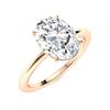 Image 2 : Natural 0.52 CTW Diamond Solitaire Ring 18K Rose Gold