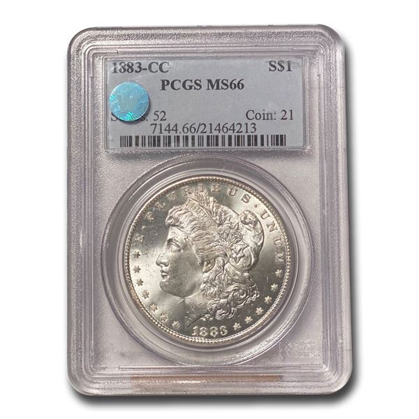 1883-CC Morgan Dollar MS-66 PCGS