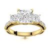 Image 1 : Natural 2.01 CTW Diamond Solitaire Ring 18K Yellow Gold