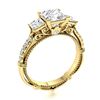 Image 2 : Natural 2.01 CTW Diamond Solitaire Ring 18K Yellow Gold