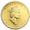 Image 2 : 1993 Canada 1/10 oz Gold Maple Leaf BU