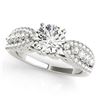 Image 1 : Natural 2 ctw Diamond Solitaire Ring 14k White Gold