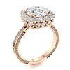 Image 2 : Natural 2.58 CTW Diamond Solitaire Ring 18K Rose Gold