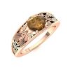 Image 2 : Natural 0.81 CTW Brown Diamond Solitaire Ring 14K Rose Gold