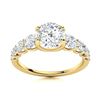 Image 1 : Natural 1.74 CTW Diamond Solitaire Ring 18K Yellow Gold