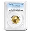 Image 1 : 1997-W Gold $5 Commem Jackie Robinson MS-69 PCGS