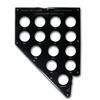 Image 1 : Carson City Collection Holder - Nevada Shaped - Capital Plastics