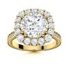 Image 1 : Natural 2.58 CTW Diamond Solitaire Ring 18K Yellow Gold