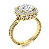Image 2 : Natural 2.58 CTW Diamond Solitaire Ring 18K Yellow Gold