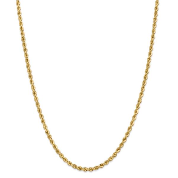 14k Yellow Gold 3.65 mm Regular Rope Chain - 26 in.