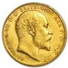 Image 1 : 1902-1910 Great Britain Gold Sovereign Edward VII Avg Circ