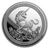 Image 1 : 2019 China 1 oz Silver Unicorn 25th Anniversary Restrike (PU)