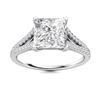 Image 1 : Natural 1.81 CTW Diamond Solitaire Ring 14K White Gold