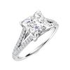 Image 2 : Natural 1.81 CTW Diamond Solitaire Ring 14K White Gold