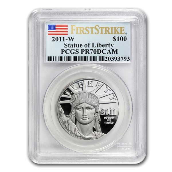 2011-W 1 oz Proof Platinum American Eagle PR-70 PCGS (FS)