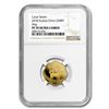 Image 1 : 2018 China 15 gram Gold Year of the Dog Blossom PF-70 NGC