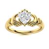 Image 1 : Natural 1.55 CTW Diamond Solitaire Ring 18K Yellow Gold