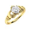 Image 2 : Natural 1.55 CTW Diamond Solitaire Ring 18K Yellow Gold