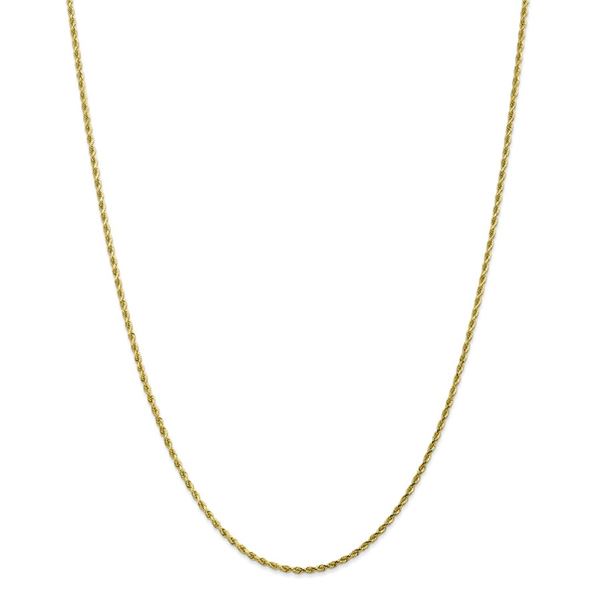 10k Yellow Gold 1.75 mm Diamond-cut Rope Chain - 26 in.
