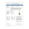 Image 4 : 5.51 ctw Jade & Diamond Victorian Necklace 14K Yellow Gold - REF-156H8R