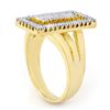 Image 2 : 0.45 ctw Certified VS/SI Diamond Ring 10k Yellow Gold - REF-77G3W