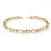 Image 1 : 1.26 ctw Opal & Diamond Bracelet 10k Yellow Gold - REF-21Y2X