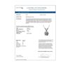 Image 4 : 0.51 ctw Certified Quality Diamond Solitaire Necklace 10k White Gold - REF-40A8N