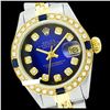 Image 1 : Rolex Men's Two Tone 14K Gold/SS, QuickSet, Diam Dial & Diam/Sapphire Bezel