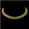 Image 1 : 51.17 ctw Fancy Citrine & Diamond Necklace 10K Yellow Gold - REF-527M3G