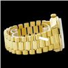 Image 3 : Rolex Men's 18K Yellow President, QuickSet, Diam Dial & Diam/Sapphire Bezel