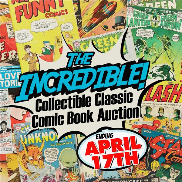 POP UP COMIC AUCTION ISSUE 1 OF 4