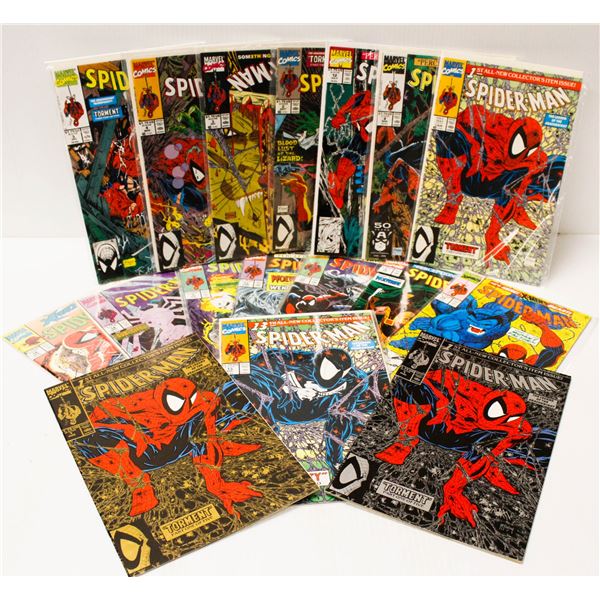 MARVEL COMICS SPIDERMAN #1-16 (3 #1 ISSUES)