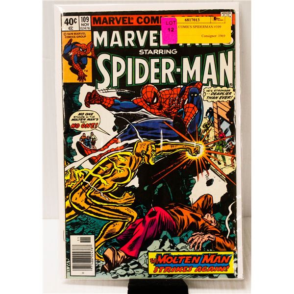 MARVEL COMICS SPIDERMAN #109