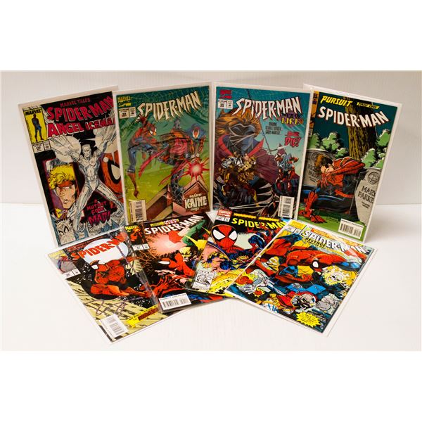 8 MARVEL SPIDERMAN#23,24,41,44,45,55,58,229