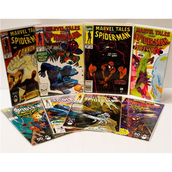 8 MARVEL SPIDERMAN#234,241,244,246,253,254,255,256
