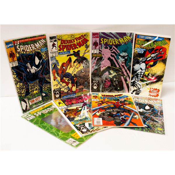 8 ASSORTED MARVEL SPIDERMAN COMICS