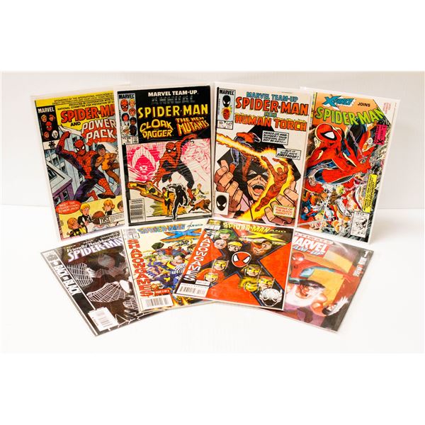 8 ASSORTED MARVEL SPIDERMAN COMICS