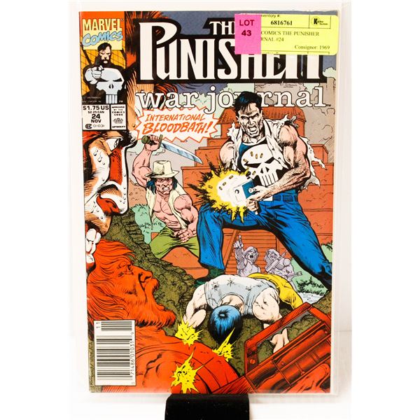 MARVEL COMICS THE PUNISHER WAR JOURNAL #24