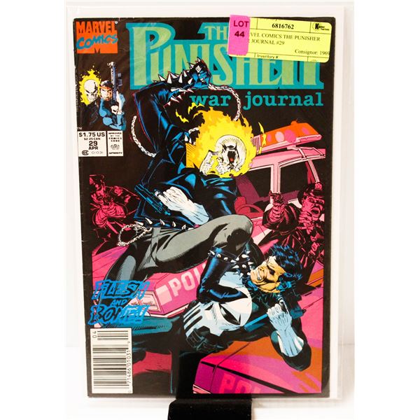 MARVEL COMICS THE PUNISHER WAR JOURNAL #29