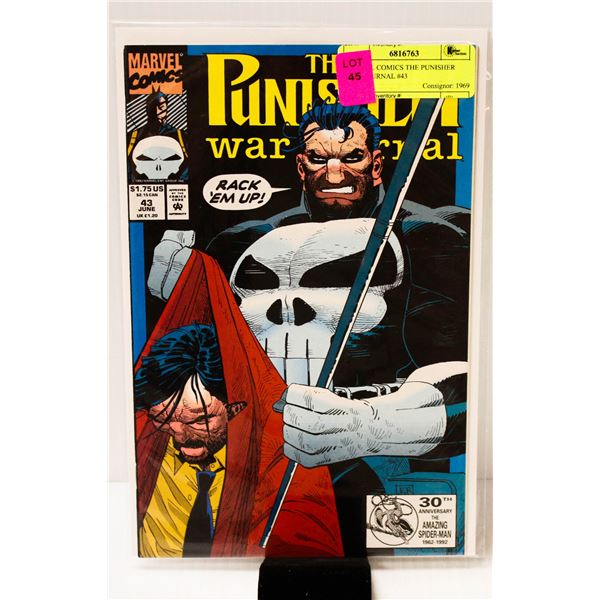MARVEL COMICS THE PUNISHER WAR JOURNAL #43