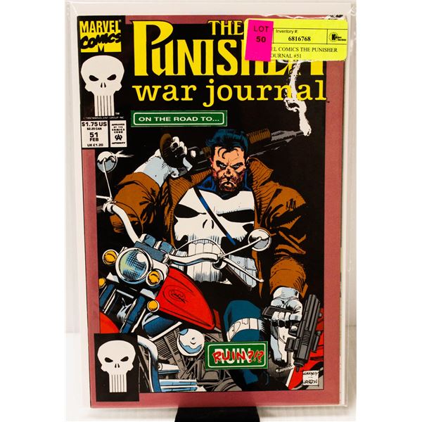 MARVEL COMICS THE PUNISHER WAR JOURNAL #51