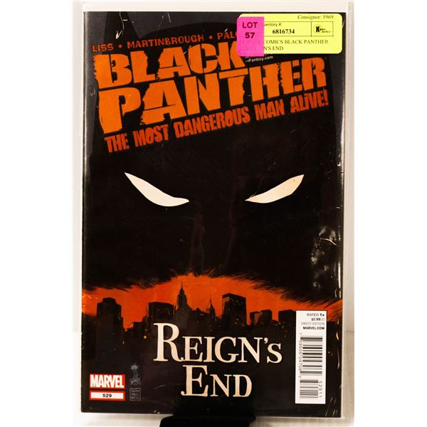 MARVEL COMICS BLACK PANTHER #529 REIGN'S END