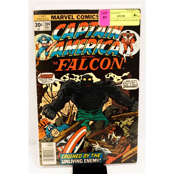 MARVEL COMICS CAPTAIN AMERICA #204