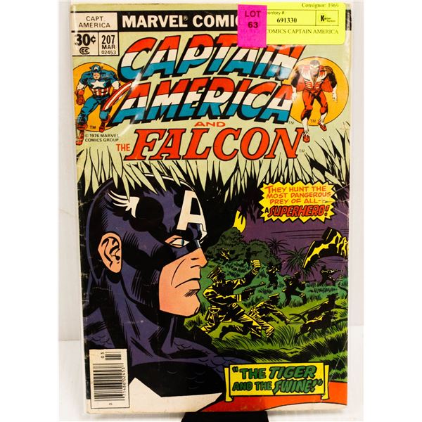 MARVEL COMICS CAPTAIN AMERICA #207