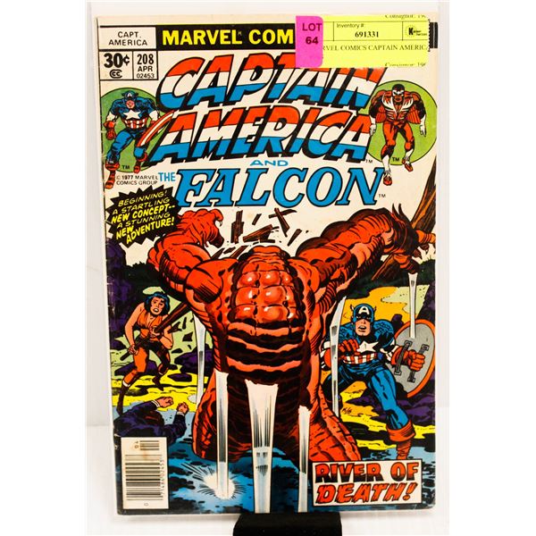 MARVEL COMICS CAPTAIN AMERICA #208