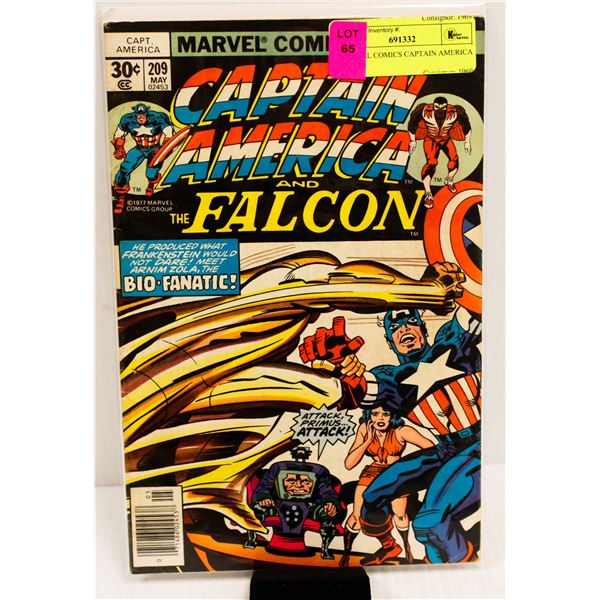 MARVEL COMICS CAPTAIN AMERICA #209