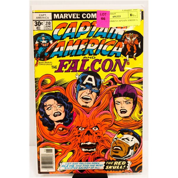 MARVEL COMICS CAPTAIN AMERICA #210